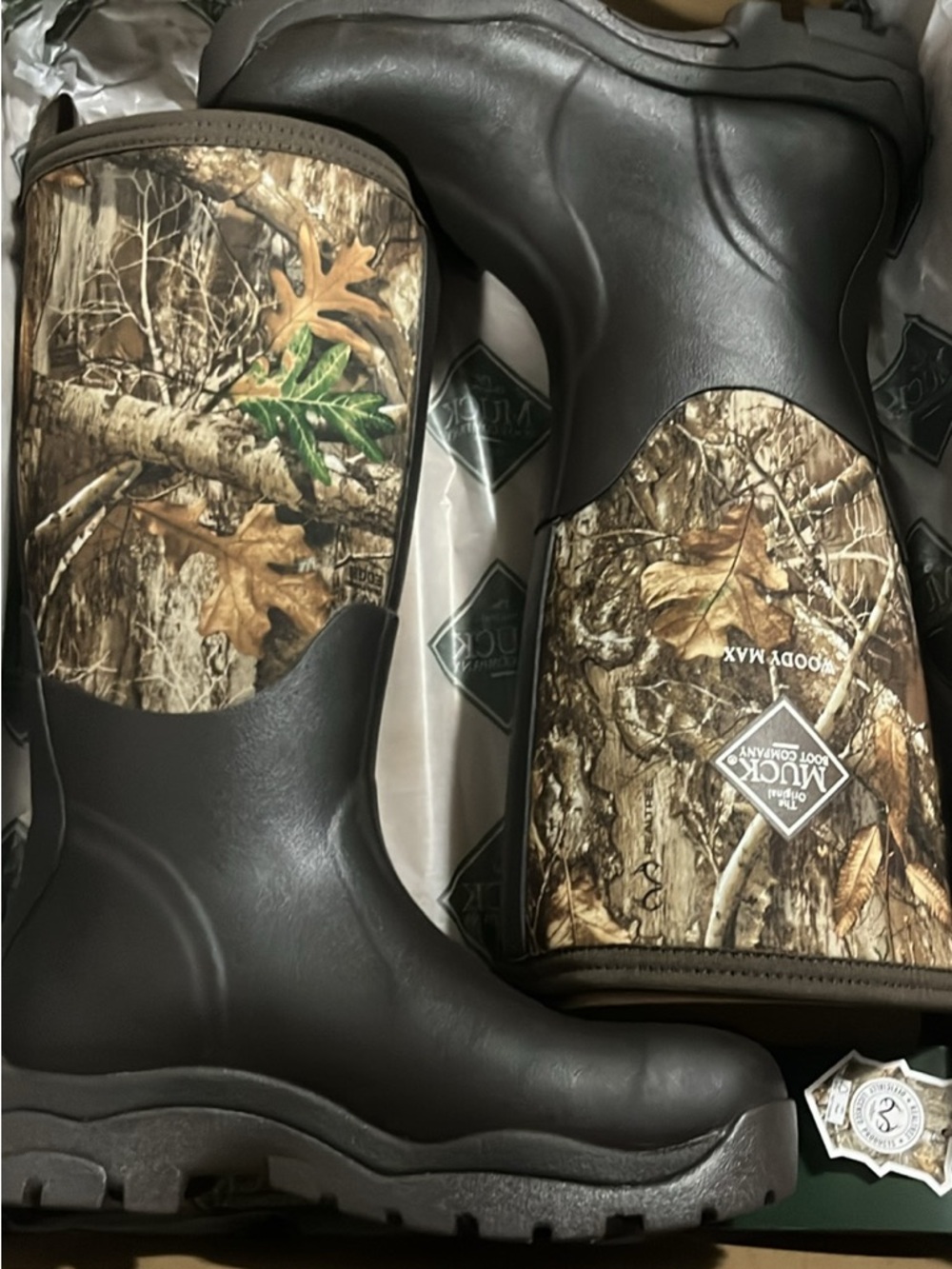 Muck Boot Company Women’s Brown Camo Winter & Rain Boots